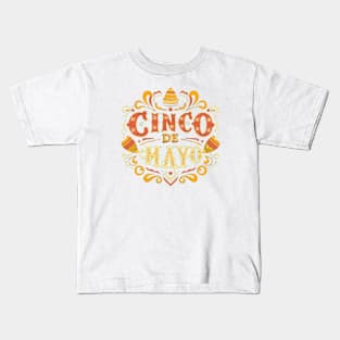 NACHO AVERAGE GRANDMA CINCO DE MAYO Kids T-Shirt